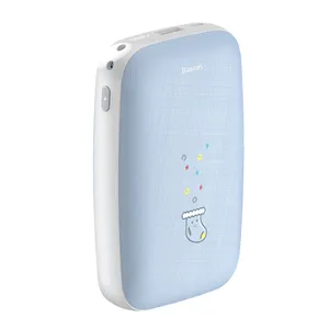 شارژر همراه و گرم کن دستی باسئوس مدل PPALL-CXQ03 ظرفیت 10000 میلی آمپر ساعت