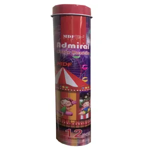 مداد رنگی 24 رنگ آدمیرال مدل mdf 12pcs