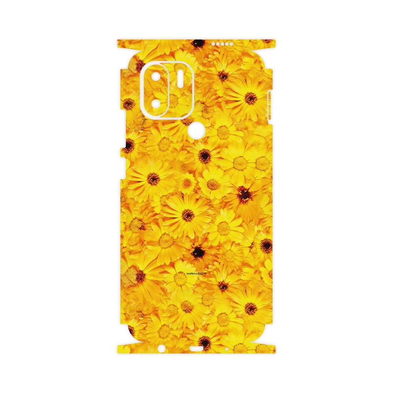 برچسب پوششی ماهوت مدل Yellow_Flower-FullSkin مناسب برای گوشی موبایل شیائومی Redmi A1 Plus