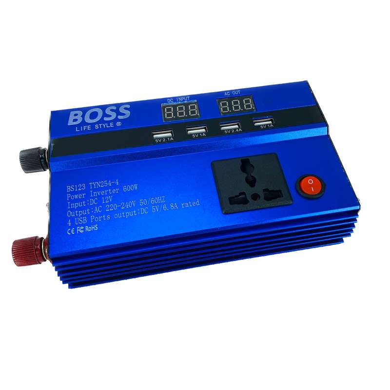 مبدل برق خودرو باس مدل 600W مبدل برق خودرو باس مدل 600W