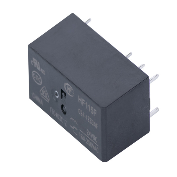 رله الکترونیکی 24 ولت 16 آمپر هونگفا مدل HF115F/024-1ZS3AF