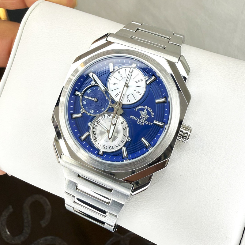 ساعت مچی عقربه‌ای مردانه کوارتز سانتا باربارا پولو راکت کلاب مدل SB.1.10442-2