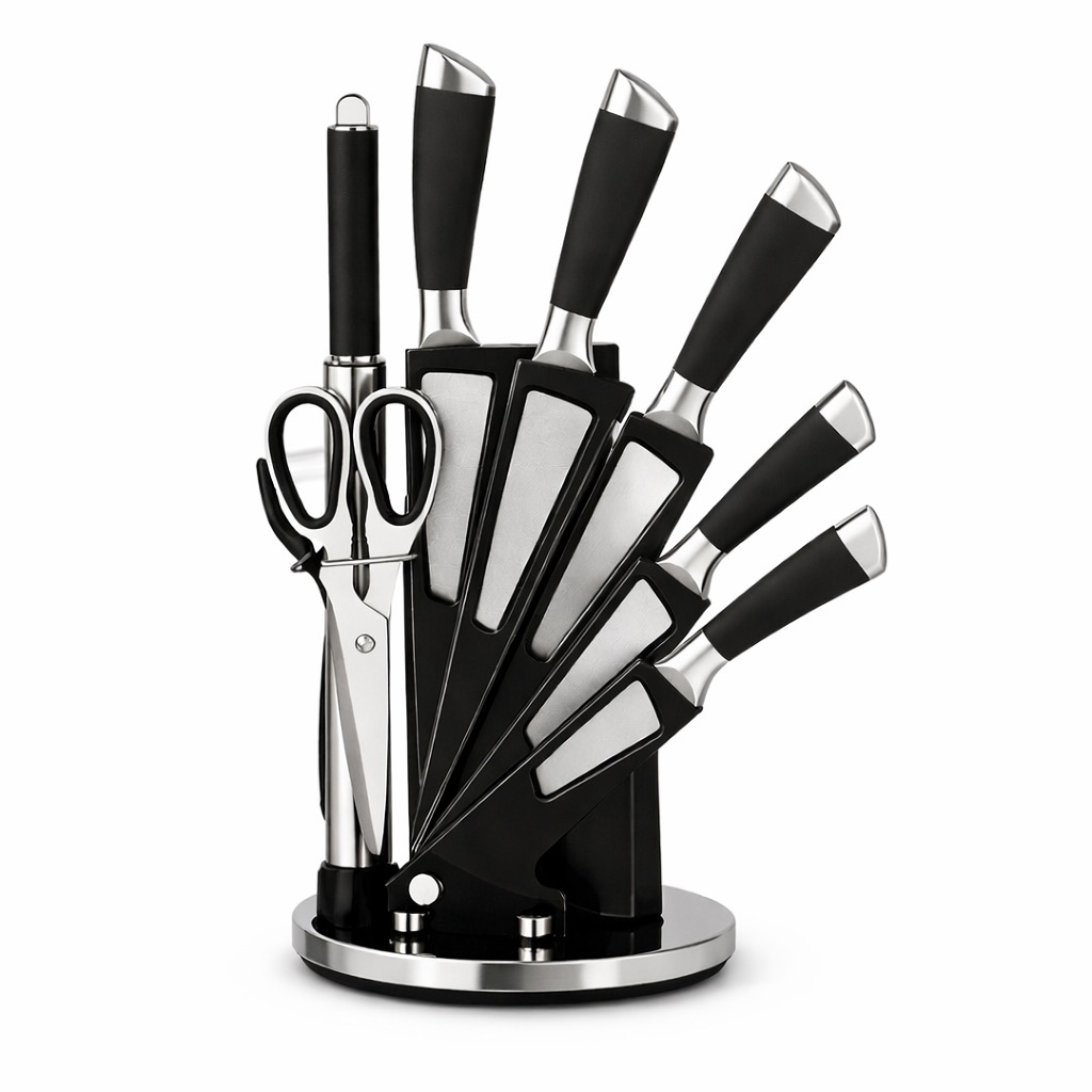 سرویس چاقو 9 پارچه مدل پارادایس