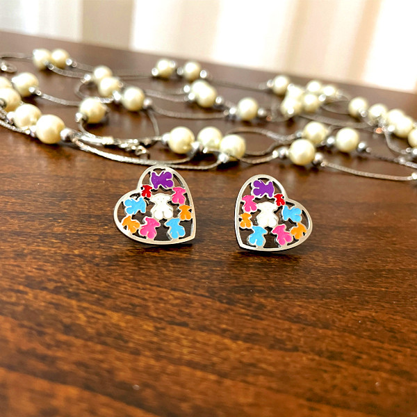 گوشواره دخترانه کلایرز مدل CS - 03