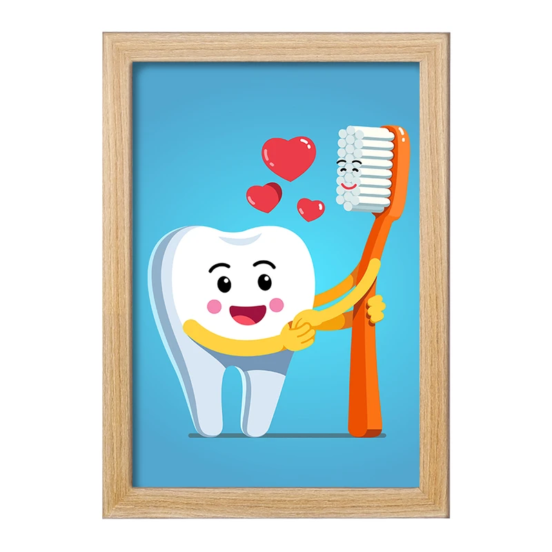 تابلو خندالو مدل دندان و دندان پزشکی کودکانه کد 36700