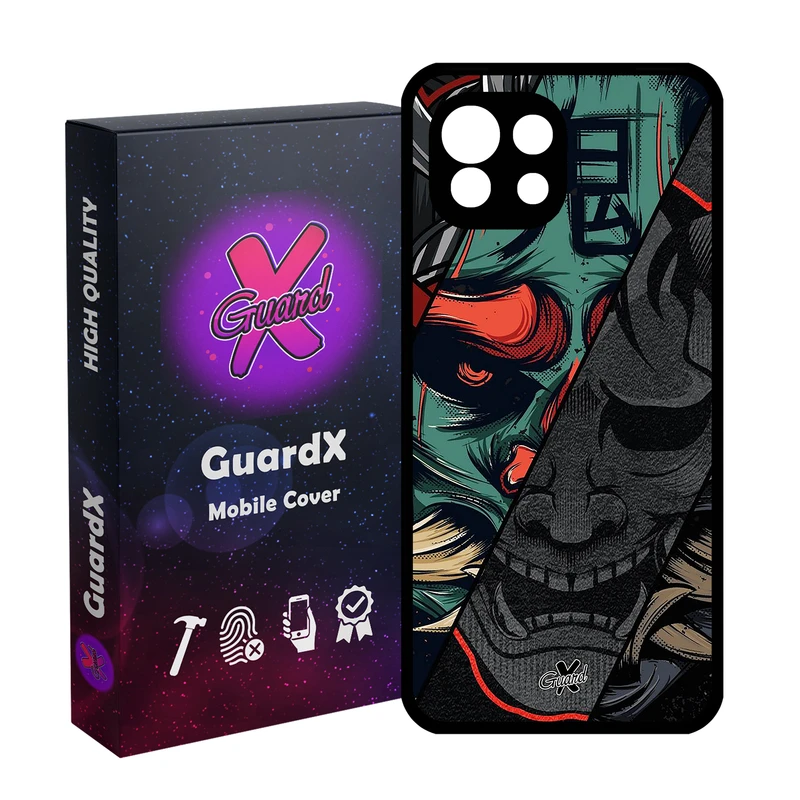 کاور گارد ایکس طرح سامورایی مدل Glass10529 مناسب برای گوشی موبایل شیائومی  MI 11 Lite