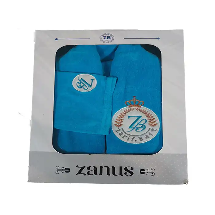 حوله پالتویی زانوس مدل گلدوزی سایز 125 کد 139