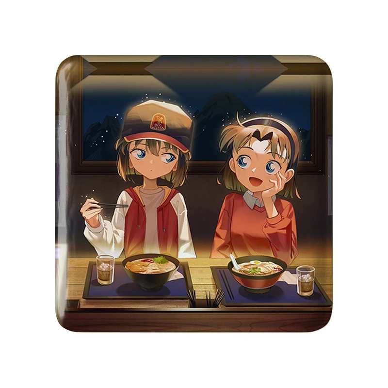 مگنت خندالو مدل هایبارا و آیومی انیمه کارآگاه کونان کد 27546