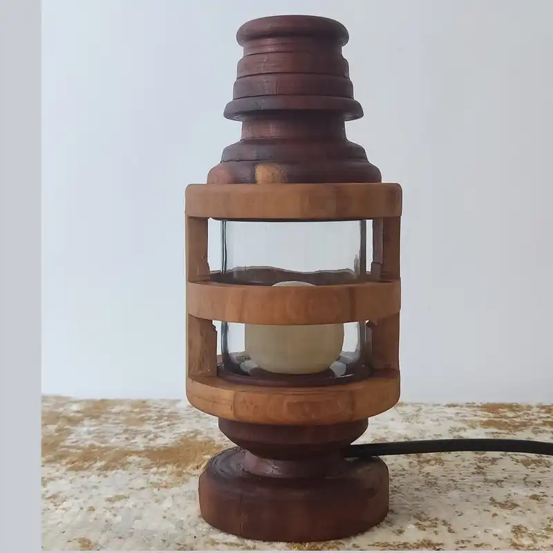 آباژور مدل روستیک فانوس