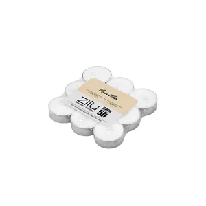 شمع وارمر معطر زیلو مدل دایره با رایحه وانیل زمان اتمام 5 ساعت بسته 9 عددی