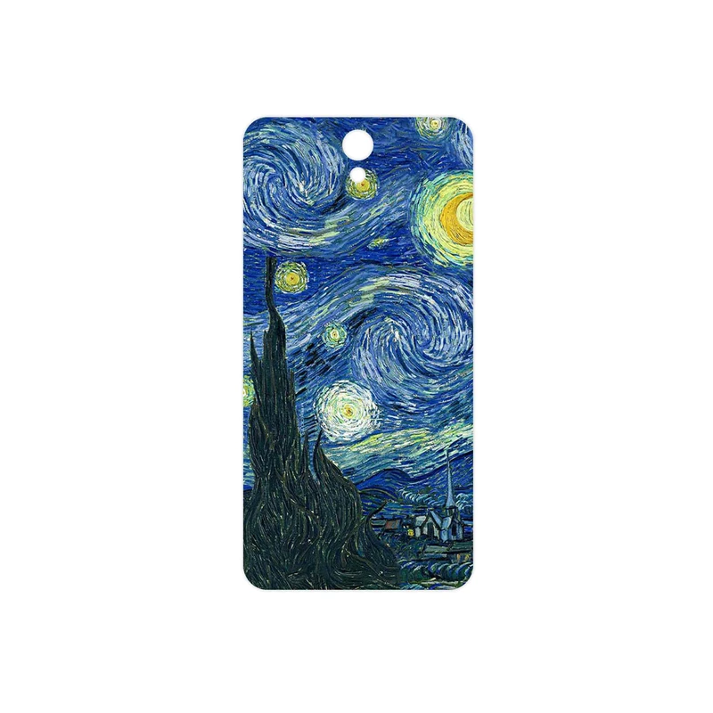 برچسب پوششی ماهوت مدل The Starry Night of van Gogh مناسب برای گوشی موبایل لنوو Vibe S1 Lite