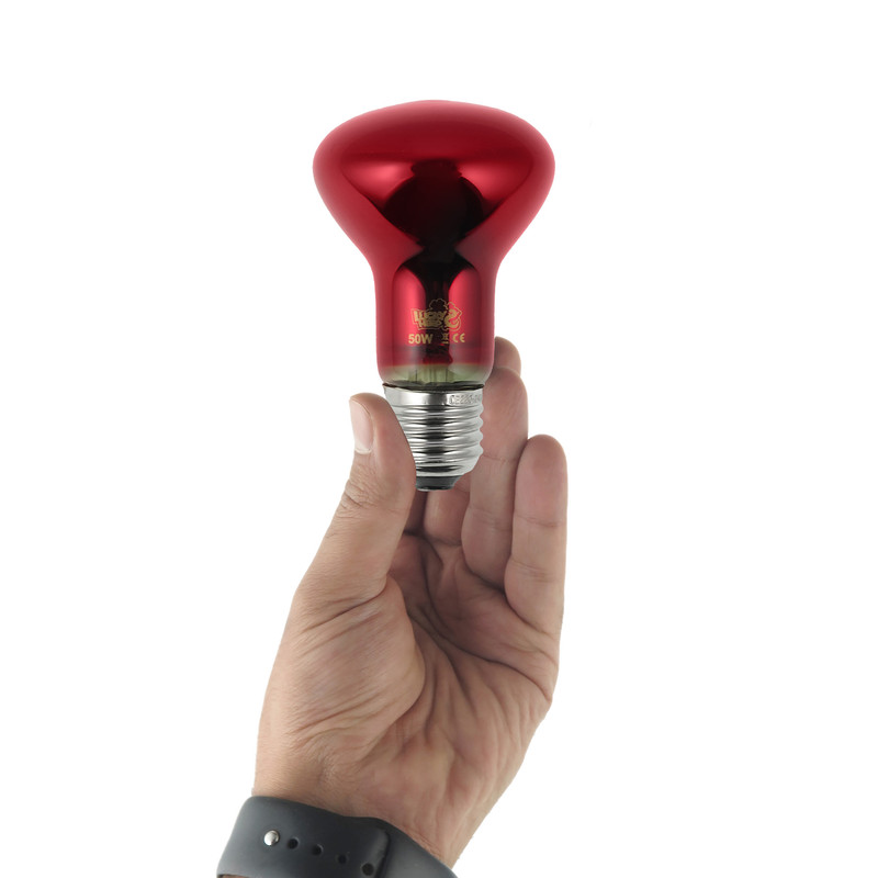 لامپ مادون قرمز 50 وات لاکی هرپ مدل INFRARED-220V-50W-E27