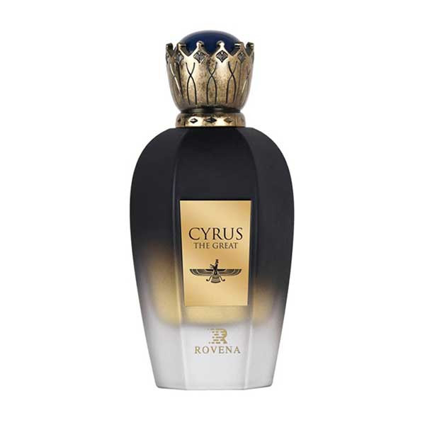 ادوپرفیوم مردانه روونا، مدل Cyrus با حجم 100 میلی‌لیتر و رایحه مرکبات، شیرین، خنک، چوب، با ماندگاری و پخش بو متوسط، مناسب تمام فصول