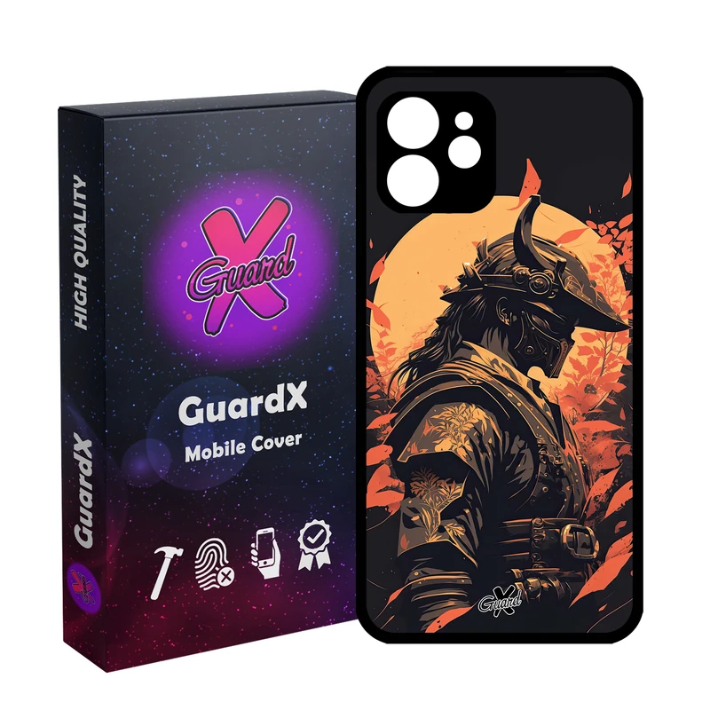 کاور گارد ایکس طرح Samurai مدل Glass10610 مناسب برای گوشی موبایل اپل iPhone 12