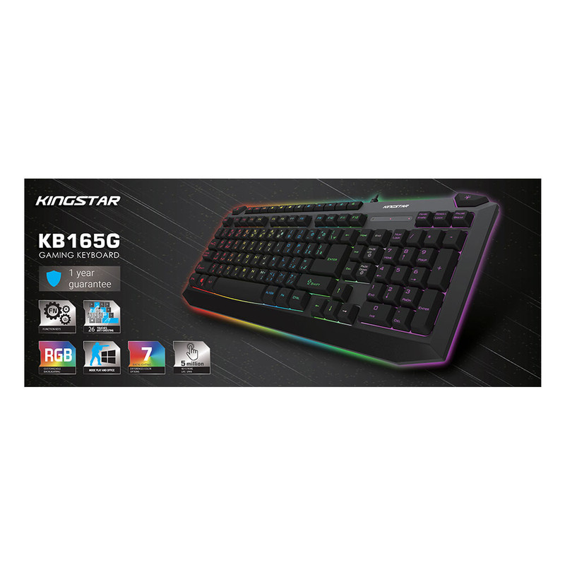 کیبوردمخصوصبازی کینگ استار مدل KB165G 2