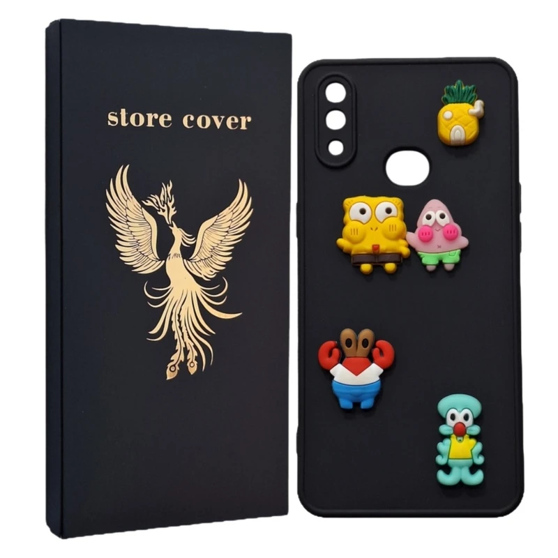  کاور استور کاور طرح باب اسفنجی مدل a10s مناسب برای گوشی موبایل سامسونگ Galaxy A10S