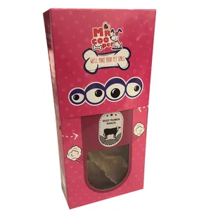 تشویقی سگ مستر کوپر مدل beef rumen snack وزن 70 گرم