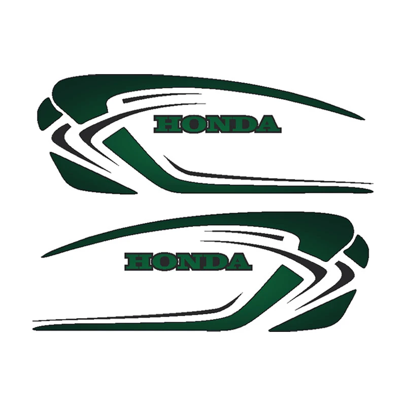 برچسب بدنه موتور سیکلت رایسان کد Bm010g بسته دو عددی