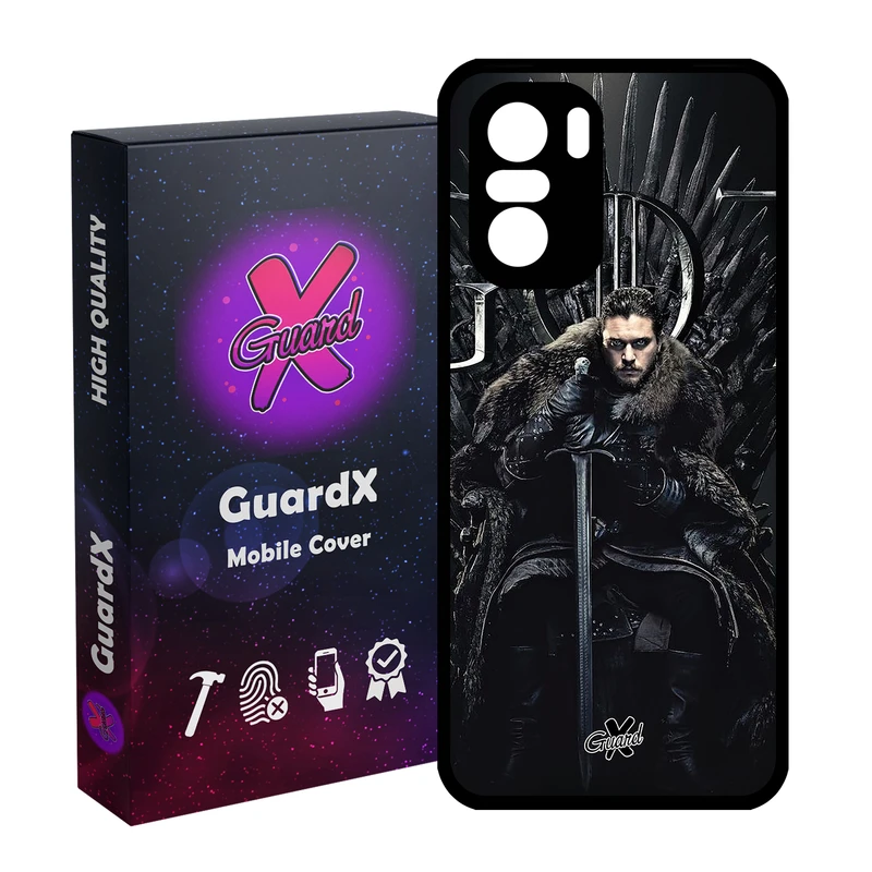 کاور گارد ایکس طرح Jon Snow مدل Glass10416 مناسب برای گوشی موبایل شیائومی Poco F3/MI 11X/MI 11X Pro/Redmi K40/K40 Pro