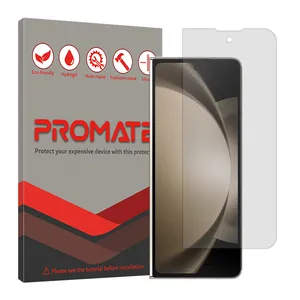 Promate Resistant model transparent screen protector suitable for Samsung Galaxy Z Fold5 mobile phone