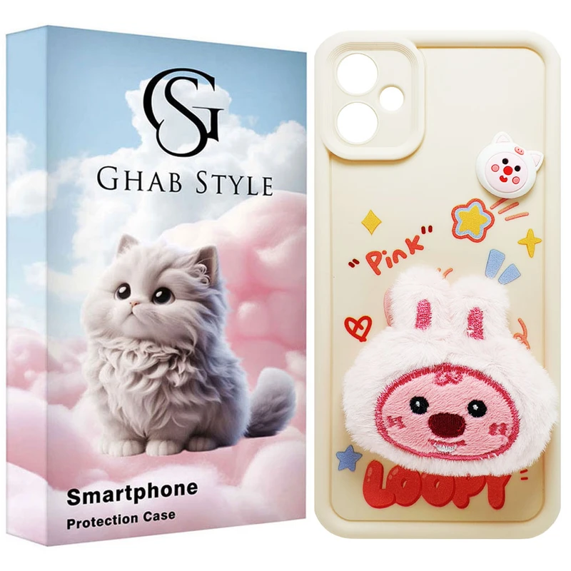 کاور قاب استایل مدل سیلیکونی طرح مخملی مناسب برای گوشی موبایل سامسونگ Galaxy A05 / A05 5G