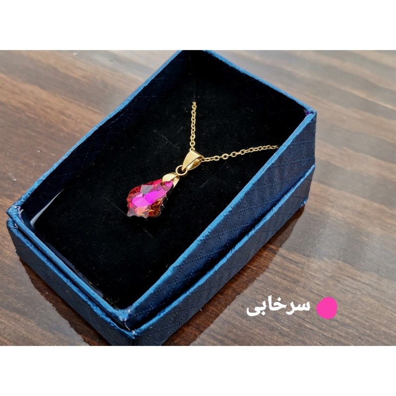 گردنبند زنانه سواروسکی مدل اتریش 001