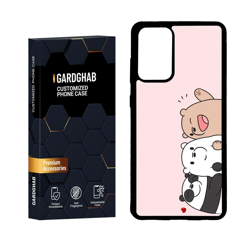 کاور گارد قاب مدل دور ژله ای فانتزی مناسب برای گوشی موبایل سامسونگ Galaxy A72