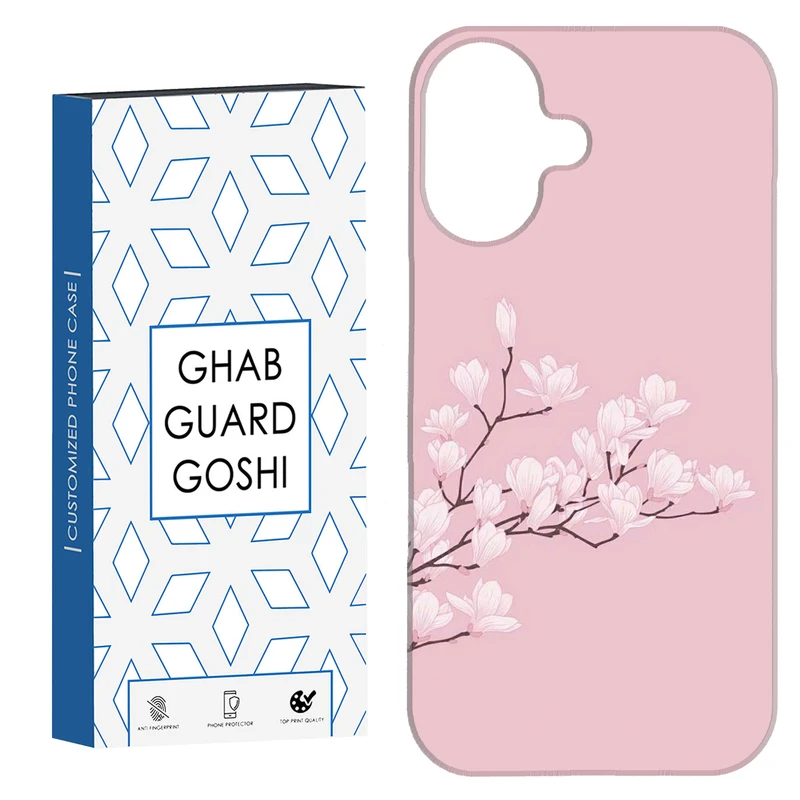  کاور قاب گارد گوشی طرح شکوفه کد Dimo-888 مناسب برای گوشی موبایل اپل Iphone 16 