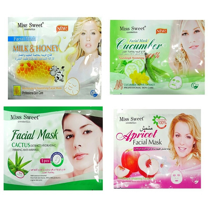 ماسک صورت میس سوئیت کد 360 حجم 45 میلی لیتر مجموعه 4 عددی