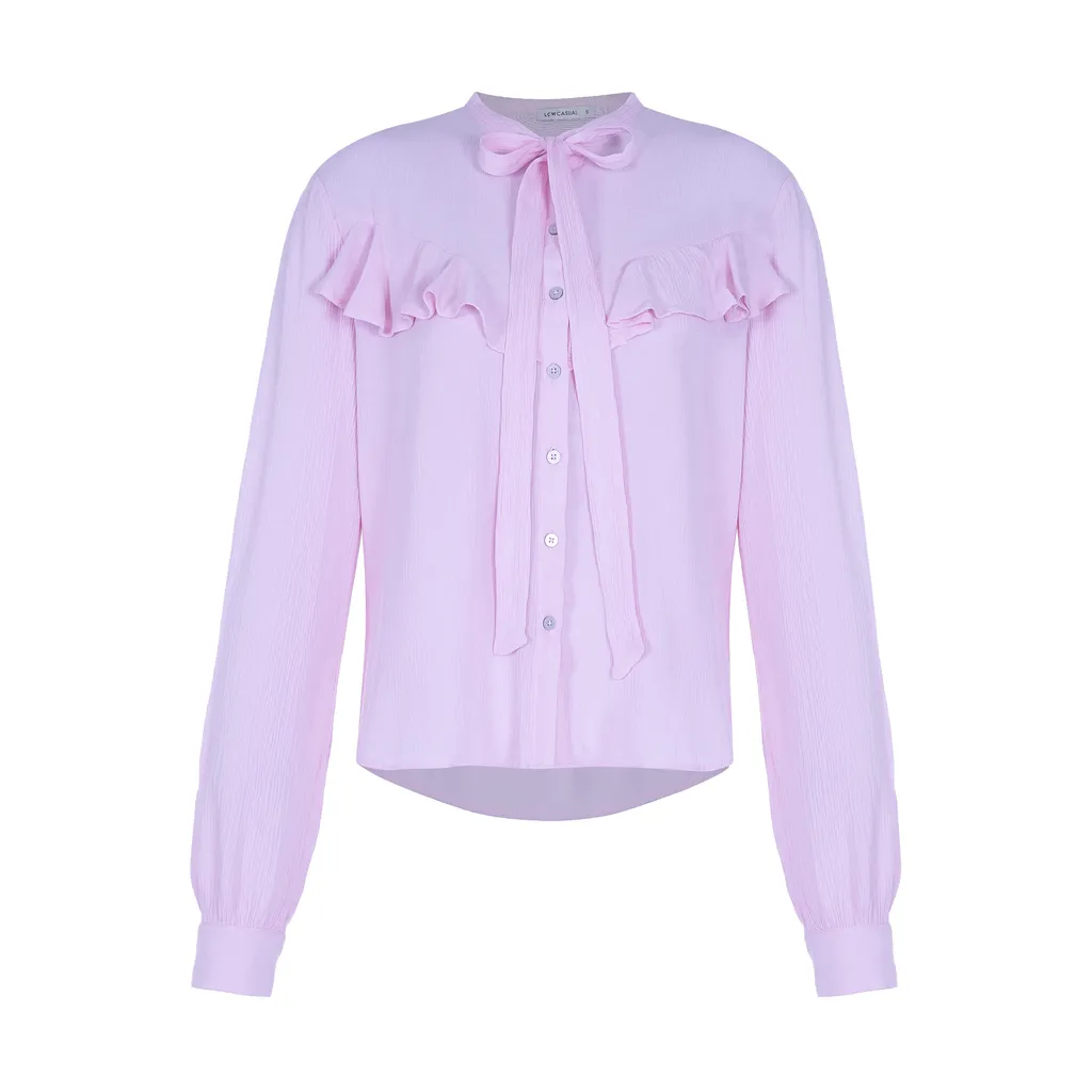 شومیز زنانه ال سی وایکیکی مدل 1S74381Z8-FYX-LIGHTPINK