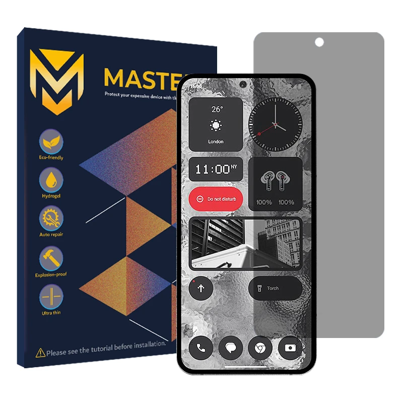 محافظ صفحه نمایش  حریم شخصی مستر مدل Resistant مناسب برای گوشی موبایل ناتینگ فون 2