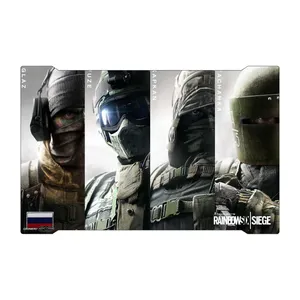 ماوس پد مخصوص بازی اوکینری مدل MPB00790 طرح بازی رینبو سیکس