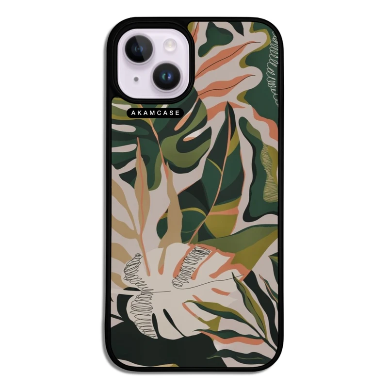 کاور آکام مدل AMC-WA14-LEAVES-31 مناسب برای گوشی موبایل اپل iPhone 14