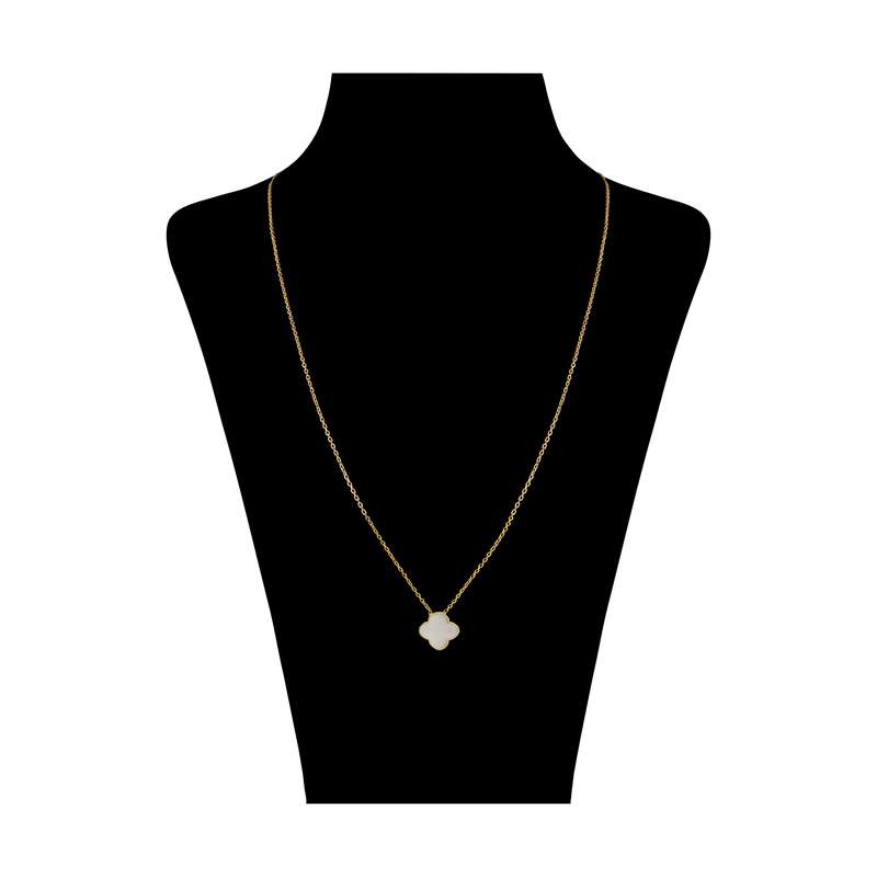 گردنبند طلا 18 عیار زنانه تاج مدل G542-1