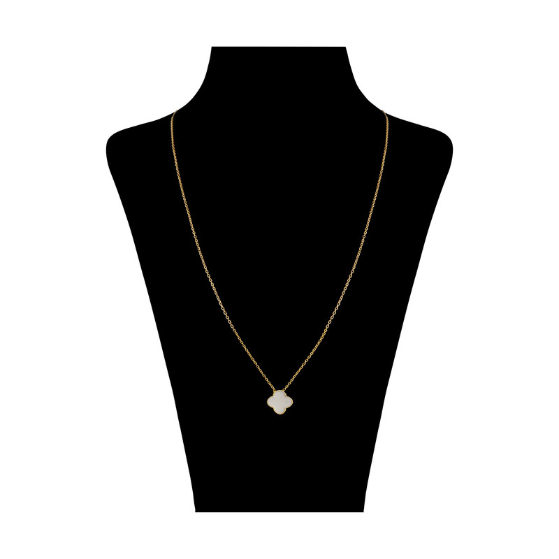 گردنبند طلا 18 عیار زنانه تاج مدل G542-1