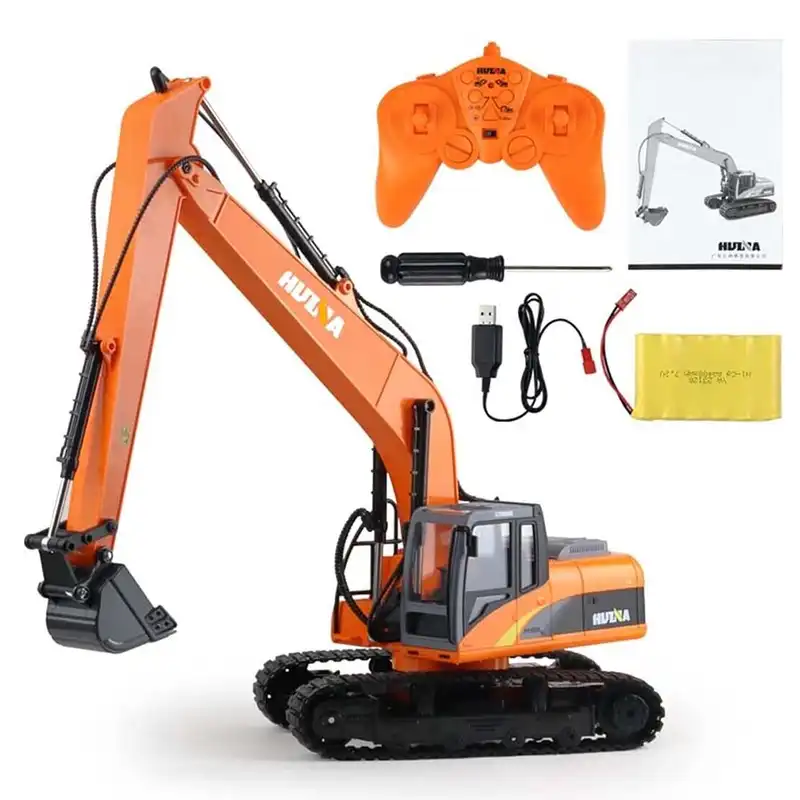 ماشین بازی کنترلی هوینا مدل بیل مکانیکی طرح چندکاره مولتی لودر کد 1551