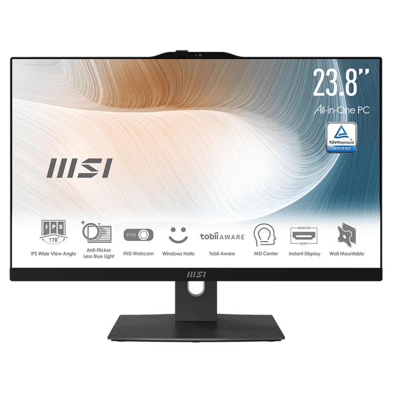 کامپیوتر همه کاره 23.8 اینچ ام اس آی مدل AM242P 12M-i3 8GB 500GB Iris Xe عکس شماره 1