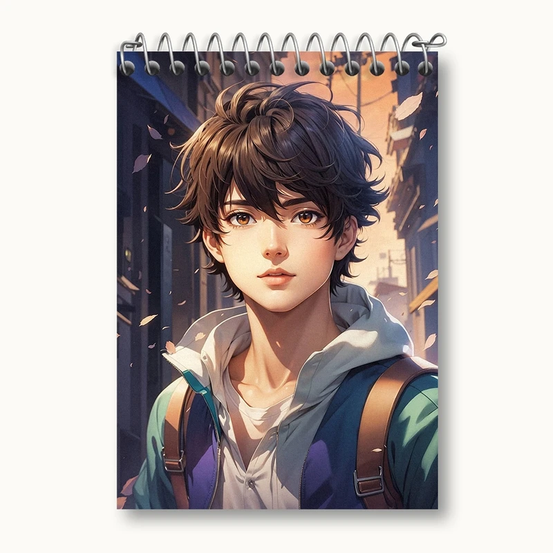 دفتر یادداشت 50 برگ خندالو مدل پسر کد N1640