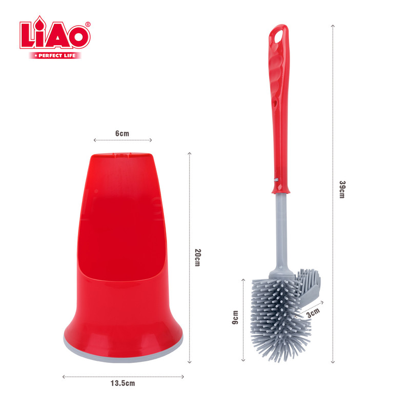 استند و برس توالت شوی لیائو پرفکت لایف مدل CADDY SET کد D130089