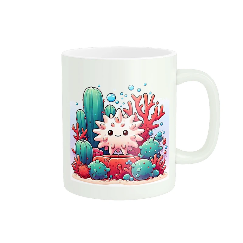 ماگ مدل انیمه ی مرجان دریایی کد 1244