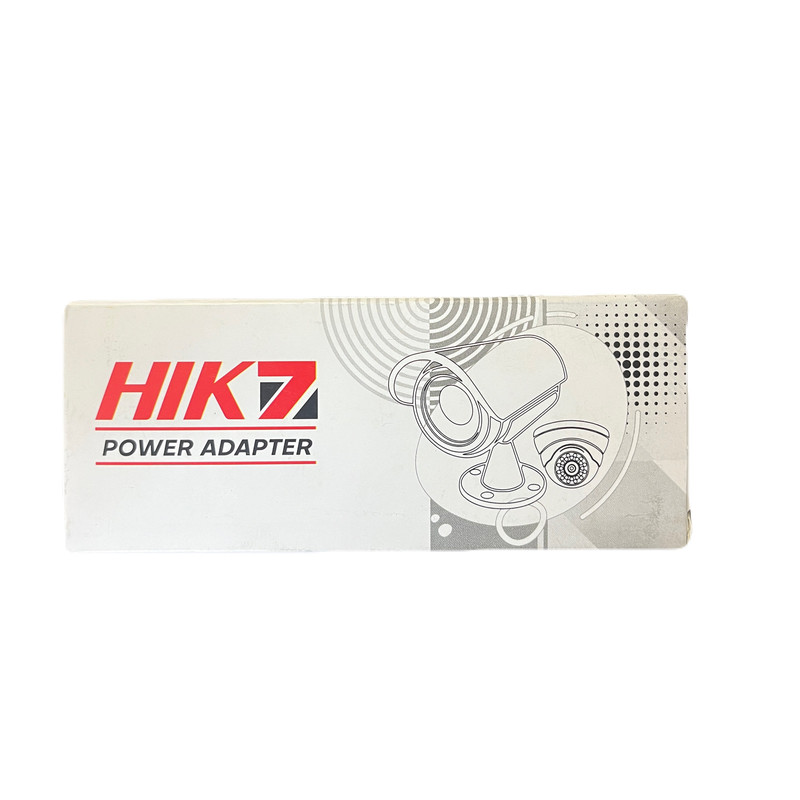 آداپتور 12 ولت 2 آمپر مدل Hik7 بسته 3 عددی