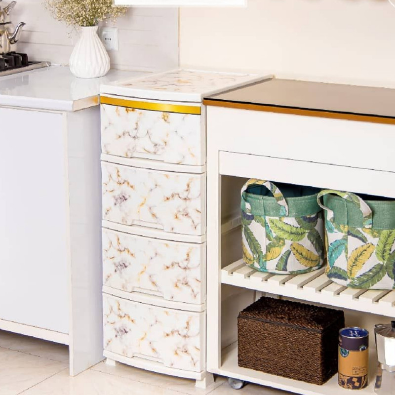 فایل کشویی رزگلد مدل مرمر کد 611