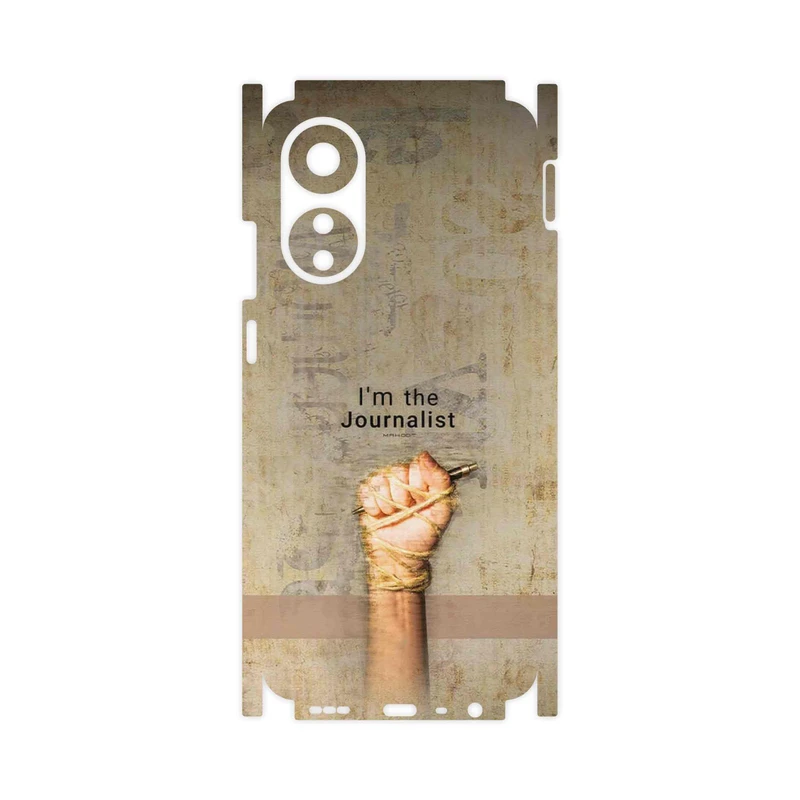 برچسب پوششی ماهوت مدل Journalist-FullSkin مناسب برای گوشی موبایل اپو A78 4G