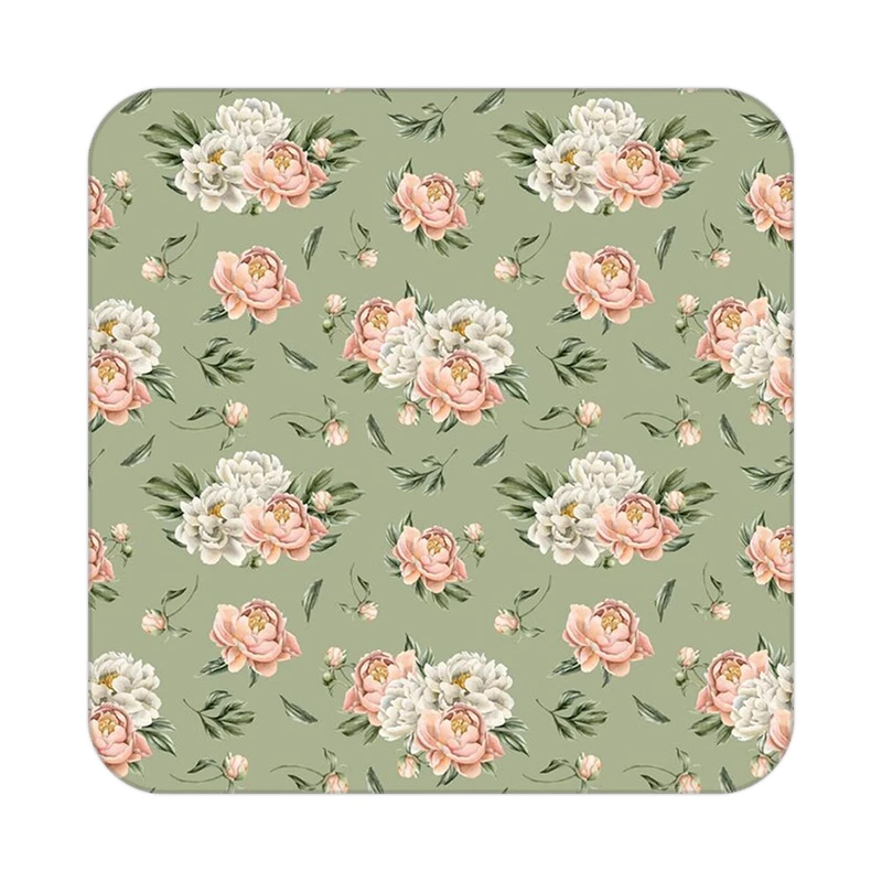 زیر لیوانی کاکتی طرح گل مدل mp17493