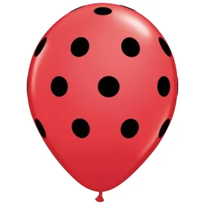 بادکنک طرح خال خال پلاس بسته 100 عددی