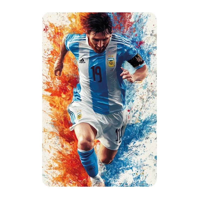 استیکر کارت گراسیپا مدل مسی آرژانتین