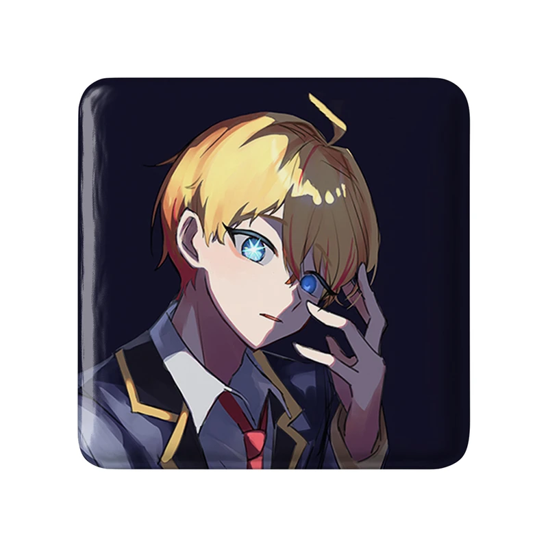 مگنت خندالو طرح آکوا انیمه اوشی نو کو مدل مربعی کد 31209