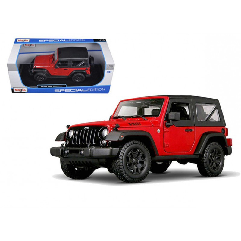 ماکت ماشین مایستو مدل 2014 Jeep Wrangler