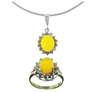 نیم ست نقره زنانه مدل az10