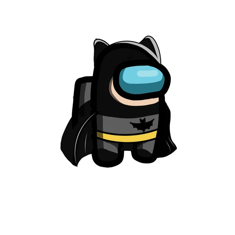  استیکر لپ تاپ و موبایل مدل بازی طزح امانگ آس Among Us کد 3784